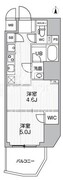 エスレジデンス蔵前バーム 202 間取り図
