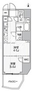 エスレジデンス蔵前バーム 302 間取り図