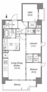 ACPレジデンス三ノ輪テラス 403 間取り図