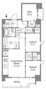 ACPレジデンス三ノ輪テラス 803 間取り図