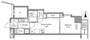 レジディア入谷 501 間取り図