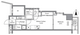 レジディア入谷 501 間取り図