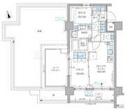 パークアクシス文京本郷 617 間取り図