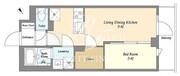 ドゥーエ曳舟2 102 間取り図