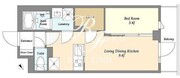 ドゥーエ曳舟2 206 間取り図