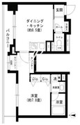 クリオ文京小石川 1404 間取り図