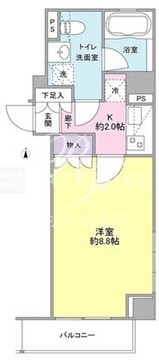 ファインクレーネ秋葉原 303 間取り図