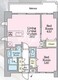 リージア代々木ビナリオ 802 間取り図