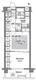 コンフォリア下落合 502 間取り図