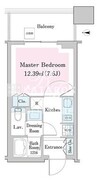 中野ステーションレジデンス 505 間取り図