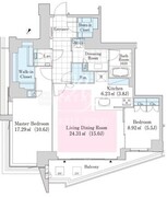 ラ・トゥール渋谷神南 2003 間取り図