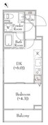 ディームス中野富士見町 310 間取り図