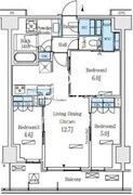 ロイヤルパークス赤羽ノース 352 間取り図