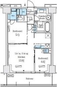 ロイヤルパークス赤羽ノース 408 間取り図