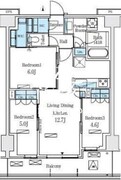 ロイヤルパークス赤羽ノース 553 間取り図