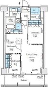 ロイヤルパークス赤羽ノース 1021 間取り図