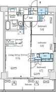 ロイヤルパークス赤羽ノース 1032 間取り図