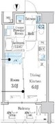 デュオフラッツ大森イースト 202 間取り図