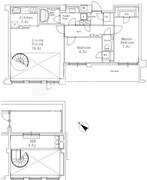 ＭＦＰＲ目黒タワー 107 間取り図
