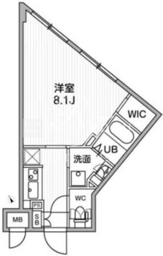 ルネサンスコート桜新町 204 間取り図