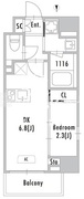 グランパセオ蒲田3 901 間取り図