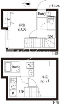 ル・クール渋谷本町 101 間取り図