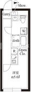 ル・クール渋谷本町 203 間取り図