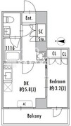 グランパセオ小岩 302 間取り図