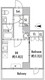 グランパセオ小岩 302 間取り図