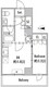 グランパセオ小岩 502 間取り図