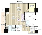 アルブル高輪 304 間取り図