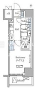 モディア文京目白台 402 間取り図
