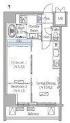 モディア文京目白台 403 間取り図