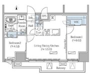 モディア文京目白台 601 間取り図
