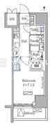 モディア文京目白台 602 間取り図