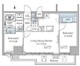 モディア文京目白台 801 間取り図