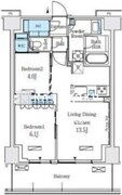 ロイヤルパークス赤羽ノース 205 間取り図
