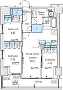 ロイヤルパークス赤羽ノース 213 間取り図