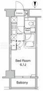 プラウドフラット蒲田2 310 間取り図