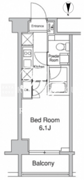 プラウドフラット蒲田2 310 間取り図