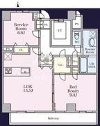 THE MANOR EXELSIOR 101 間取り図