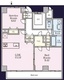 THE MANOR EXELSIOR 101 間取り図