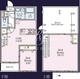 THE MANOR EXELSIOR 203 間取り図