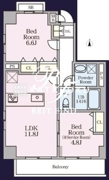 THE MANOR EXELSIOR 402 間取り図