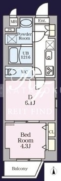 THE MANOR EXELSIOR 501 間取り図