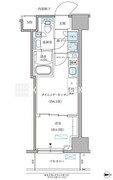 パークアクシス住吉ガーデンスクエア 405 間取り図