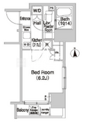 コンフォリア押上 905 間取り図