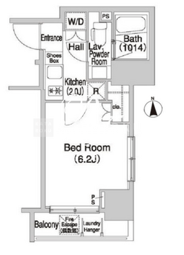 コンフォリア押上 905 間取り図