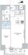 ディームス蔵前 601 間取り図