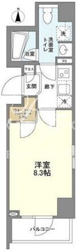 コンフォリア桜上水 707 間取り図